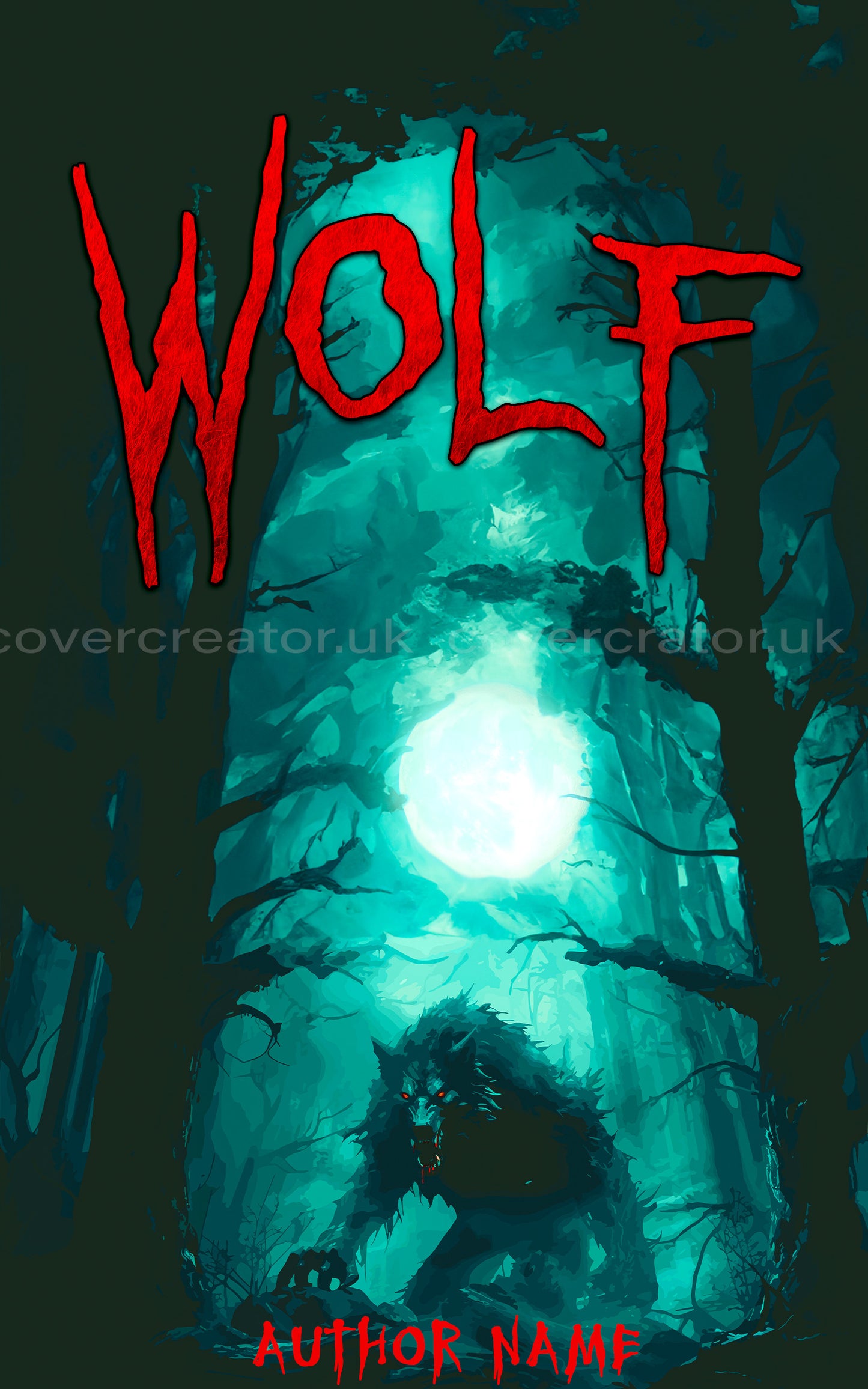 Premade Cover Design - WOLF