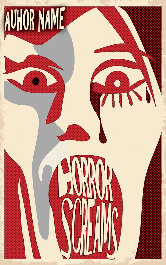 Premade Cover Design - Horror Screams!